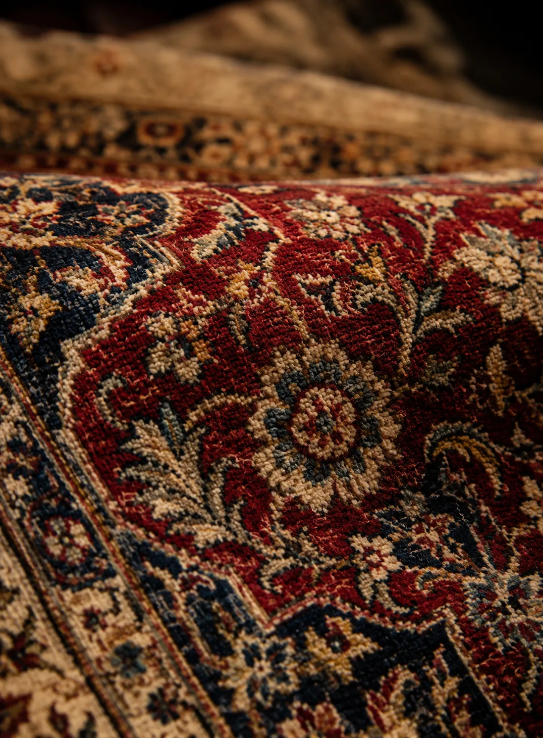Detalle de alfombra persa
